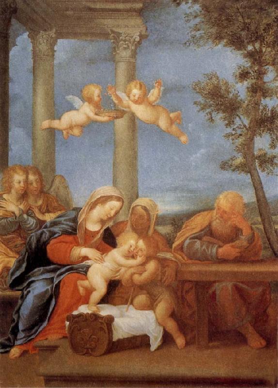 Albani Francesco Sacra Famiglia oil painting image